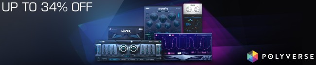 Banner Polyverse Music - Summer Sale: Up to 34% Off
