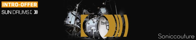 Banner Soniccouture - Sun Drums - Intro Offer