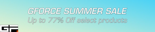Banner GForce Software - Summer Sale - Up to 77% Off