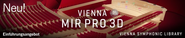 Banner Vienna MIR Pro 3D Introductory Offers