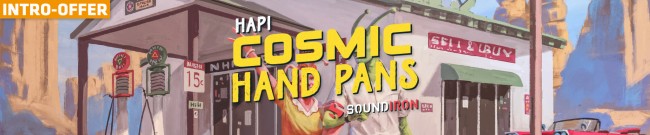 Banner Soundiron - Cosmic Hand Pans - Intro Offer
