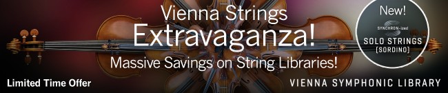 Banner VSL: Vienna Strings Extravaganza!