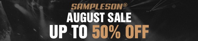 Banner Sampleson August Sale - Up to 50% Off