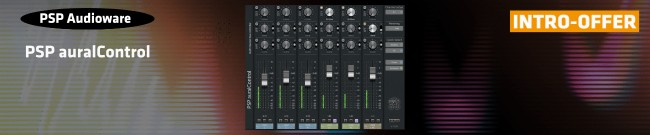Banner PSPaudioware - auralControl - Intro Offer