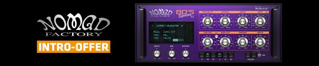Banner Nomad Factory - 80s Spaces - 85% OFF