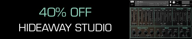 Banner Hideaway Studio Sale - 40% OFF