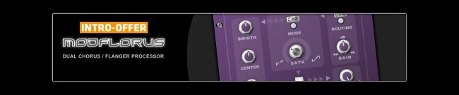 Banner Xhun Audio - ModFlorus - Intro Offer