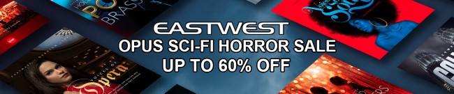 Banner EastWest Opus Sci-Fi Horror Sale