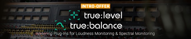 Banner Sonible - Metering Tools - Intro Offer