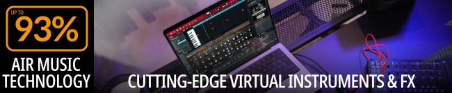 Banner AIR Music Tech - Up to 93% OFF
