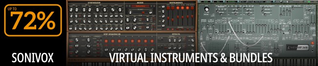 Banner SONiVOX - Up To 72% OFF