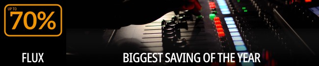 Banner FLUX - Up to 70% OFF