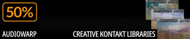 Banner AudioWarp - 50% OFF