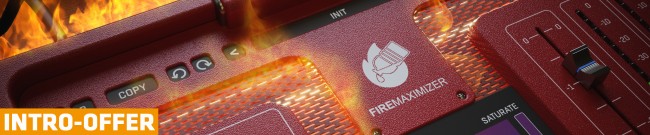 Banner UnitedPlugins - FireMaximizer - Intro Offer