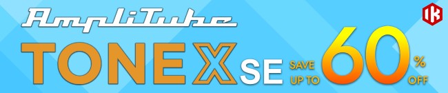 Banner IKM - AmpliTube TONEX SE - Sale