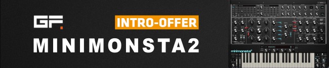 Banner GForce - Minimonsta2 - Intro Offer