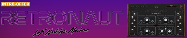Banner UnitedPlugins - Retronaut - Intro Offer