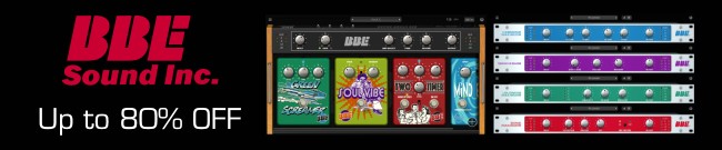 Banner BBE Sound - Up to 80% OFF