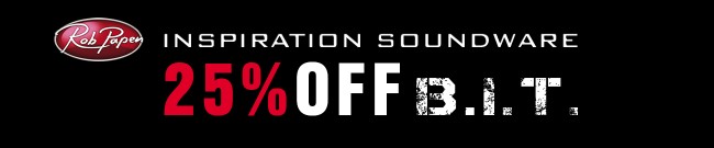Banner Rob Papen - 25% Off BIT