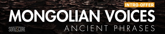 Banner Sonuscore - Mongolian Voices - Intro Offer