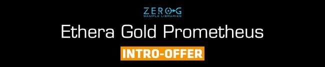 Banner Zero G - Ethera Gold Prometheus - Intro Offer