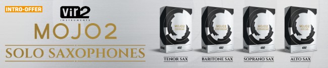 Banner Vir2 - MOJO 2: Solo Saxophones
