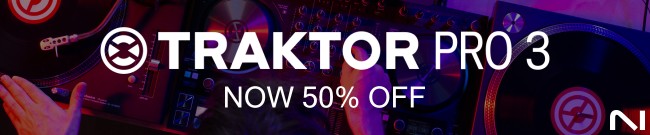Banner Native Instruments: Traktor Pro 3 - 50% Off