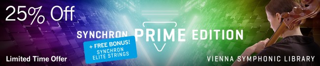 Banner VSL: 25% Off Synchron Prime Edition + Free Bonus