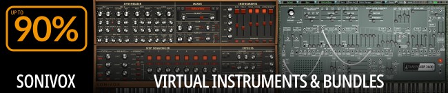 Banner SONiVOX - Up To 90% Off