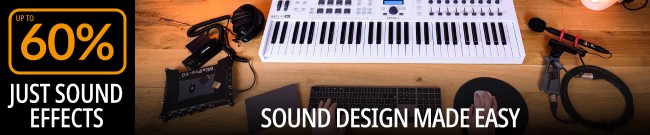 Banner Just Sound Effects: Up to 60% Off