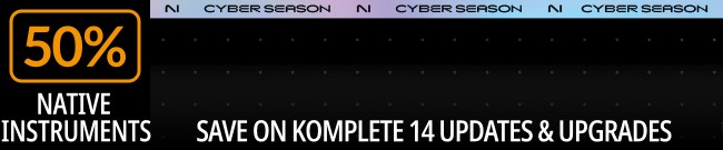 Banner Native Instruments Black Friday Sale