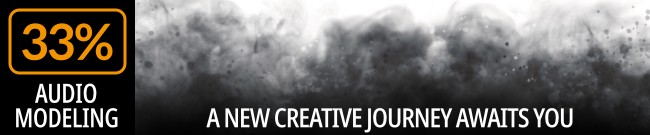 Banner Audio Modeling Black Friday Offer: 33% Off