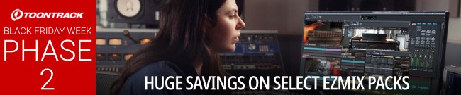 Banner Toontrack - Black Friday Week - Phase 2