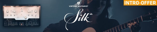 Banner UJAM - Virtual Guitarist Silk 2 - Intro Offer