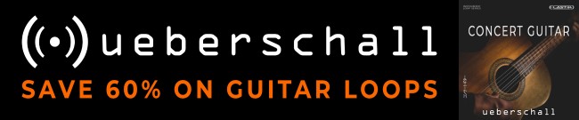 Banner Ueberschall - 60% Off Guitar Loops