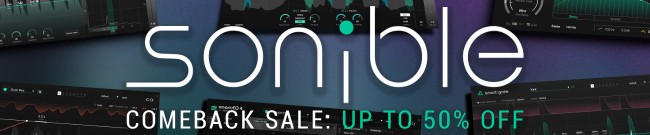 Banner Sonible Comeback Sale: Up to 50% Off