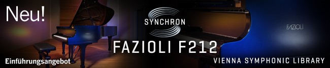 Banner VSL: Synchron Fazioli F212 Intro Offer