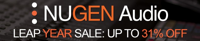 Banner NUGEN Audio Leap Year Sale