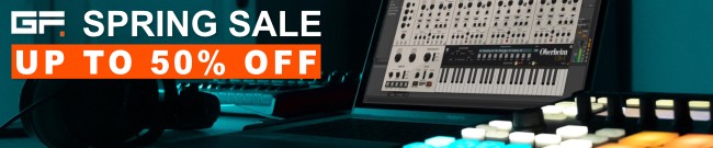 Banner GForce - Spring Sale - Up to 50% Off