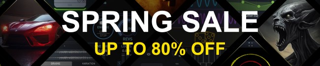 Banner Krotos Spring Sale - Up to 80% Off
