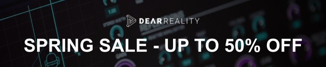 Banner Dear Reality - Spring Sale