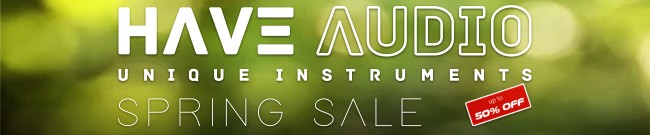 Banner Have Audio Spring Sale - Up to 50% Off