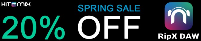 Banner HitnMix Spring Sale: 20% Off