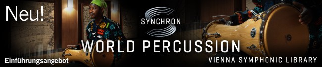 Banner VSL Synchron World Percussion Offer