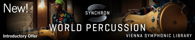 Banner VSL Synchron World Percussion Offer