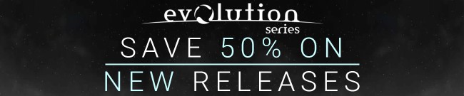 Banner Evolution Series - 50% Off New Releases