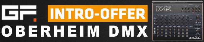 Banner GForce - Oberheim DMX - Intro Offer