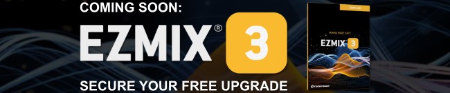 Banner Toontrack - EZmix 3 Pre-Release Offer