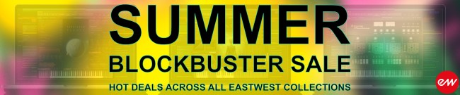 Banner EastWest - Summer Blockbuster Sale