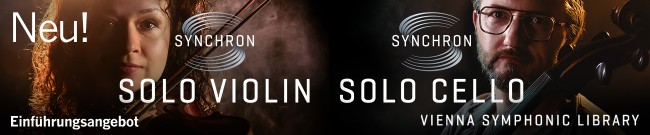 Banner VSL Synchron Solo Cello & Solo Violin Intro Offer